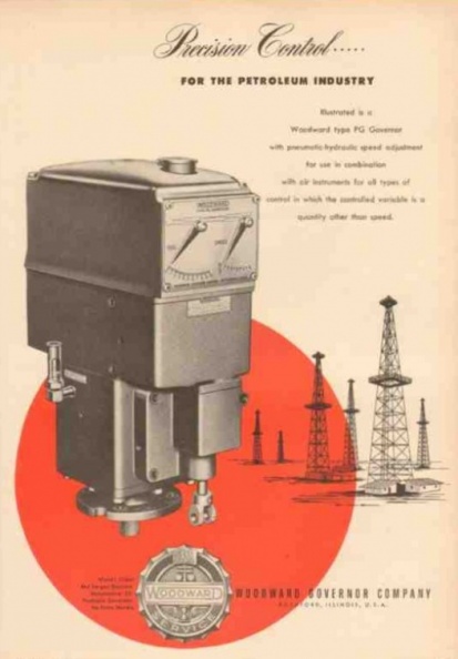 Woodward type SI governor ad from 1951.jpg